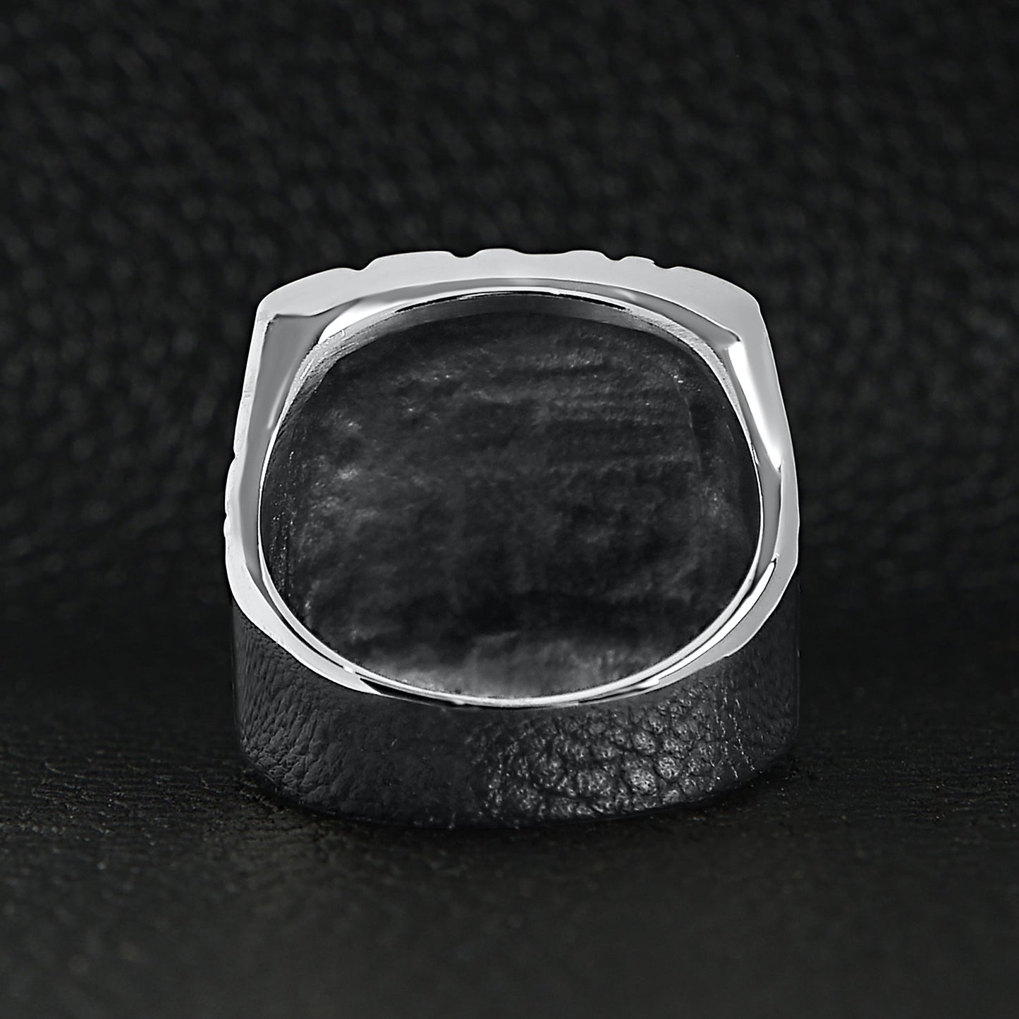 Stainless Steel "BIKER" Women's Ring