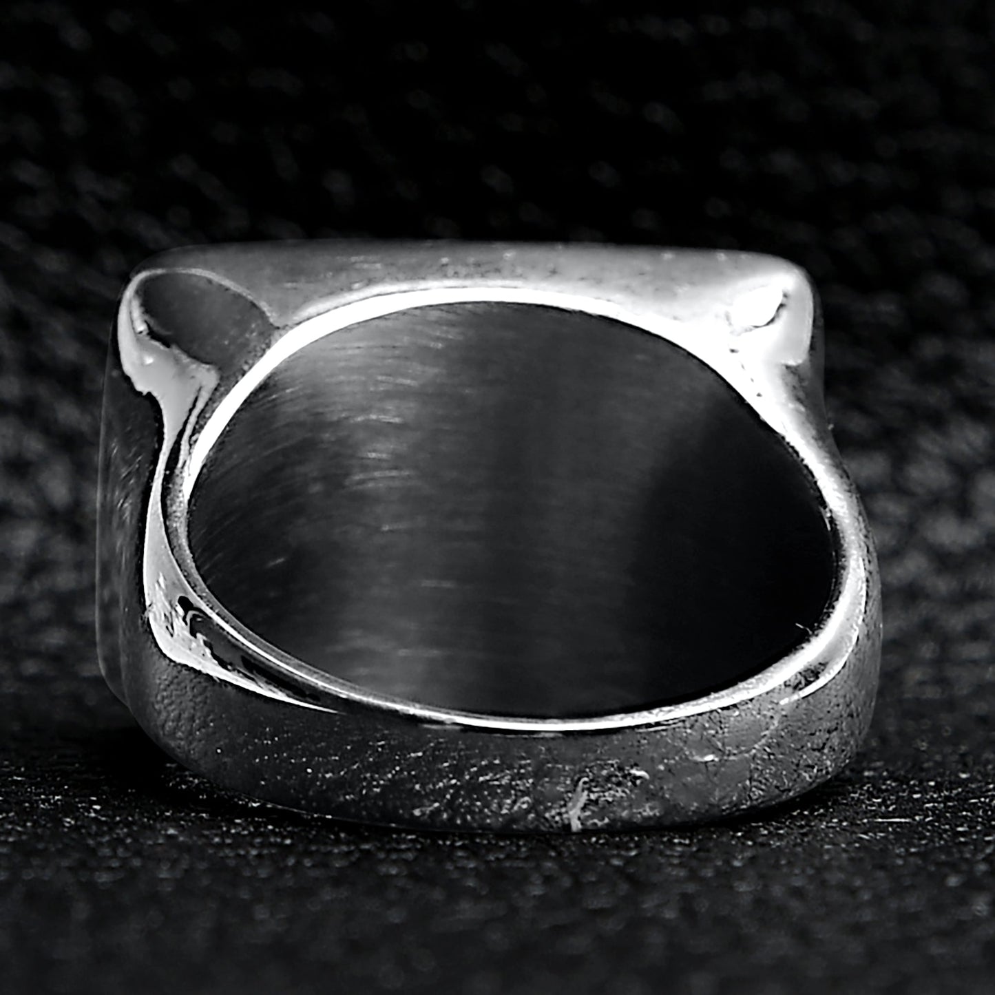 Stainless Steel AK-47 Gun Signet Ring