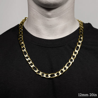 Gold Figaro Chain Necklace