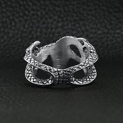 Stainless Steel Eastern Dragon Ring