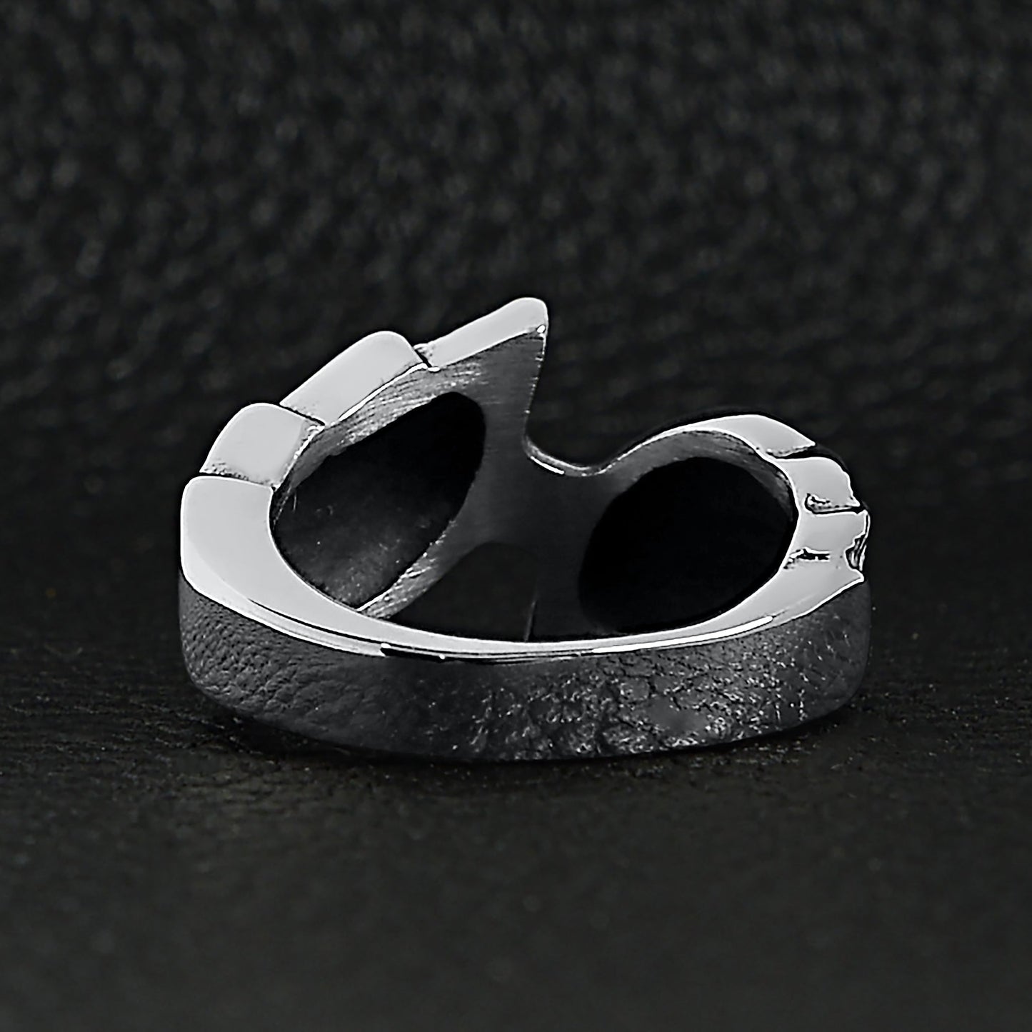 Stainless Steel Angel Wings Unisex Ring