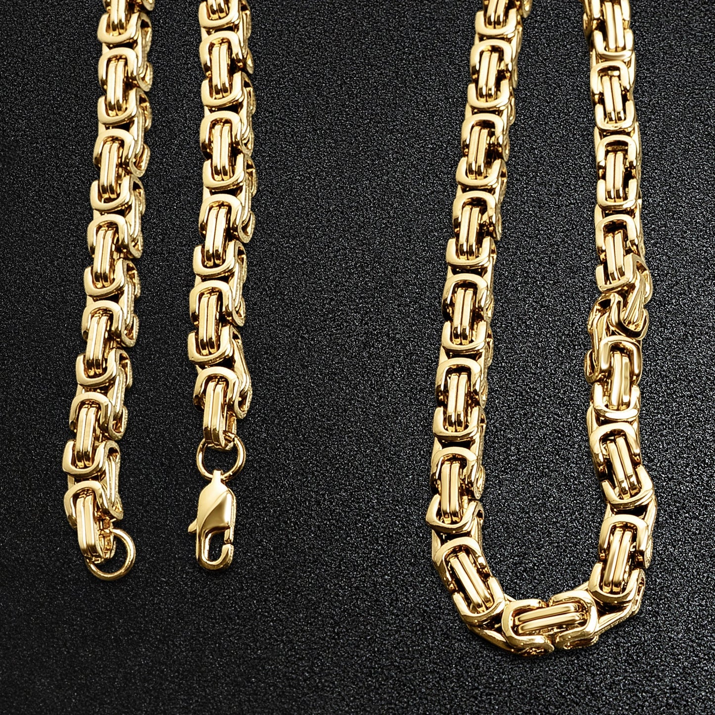 Gold Byzantine Chain Necklace