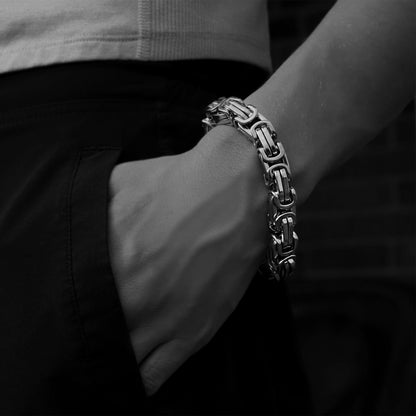 Gold Byzantine Chain Bracelet