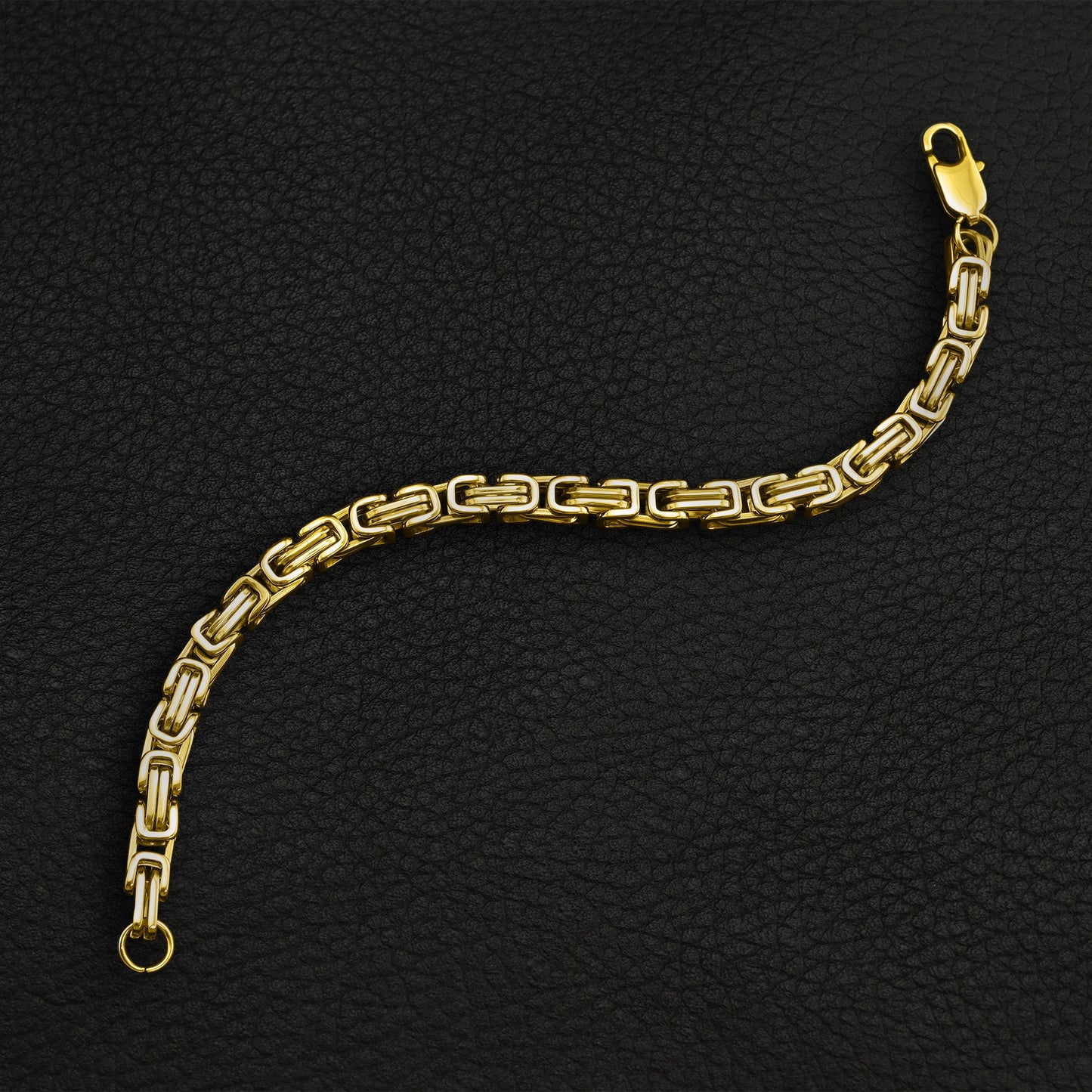 Gold Byzantine Chain Bracelet