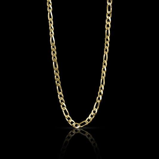 Gold Figaro Chain Necklace