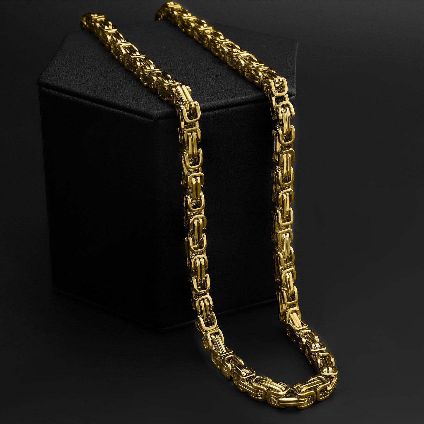 Gold Byzantine Chain Necklace