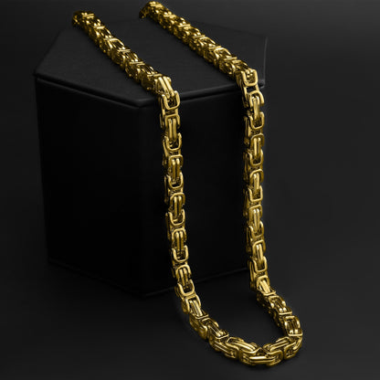 Gold Byzantine Chain Necklace